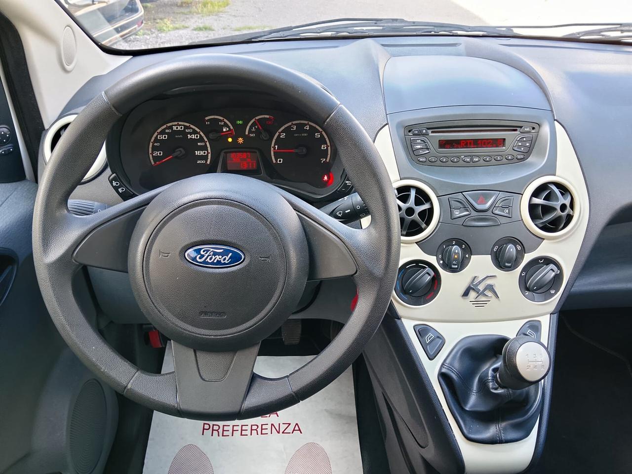 Ford Ka Ka+ 1.2 8V 69CV 2010 12 mesi di garanzia e manutenzione