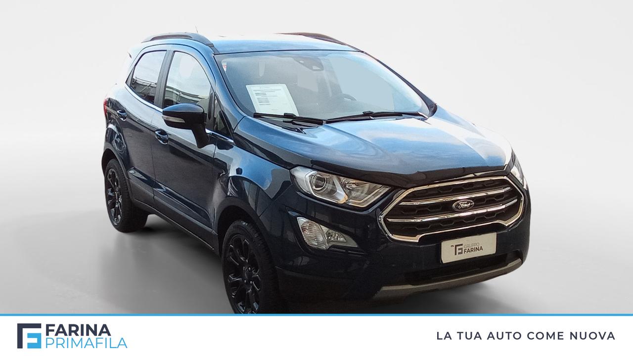 FORD EcoSport 2018 - EcoSport 1.0 ecoboost Titanium s&s 125cv my2