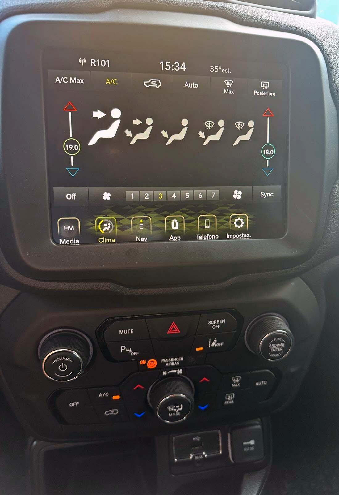 Jeep Renegade 1.0 T3 Longitude Unico Proprietario Fatturabile Apple Car
