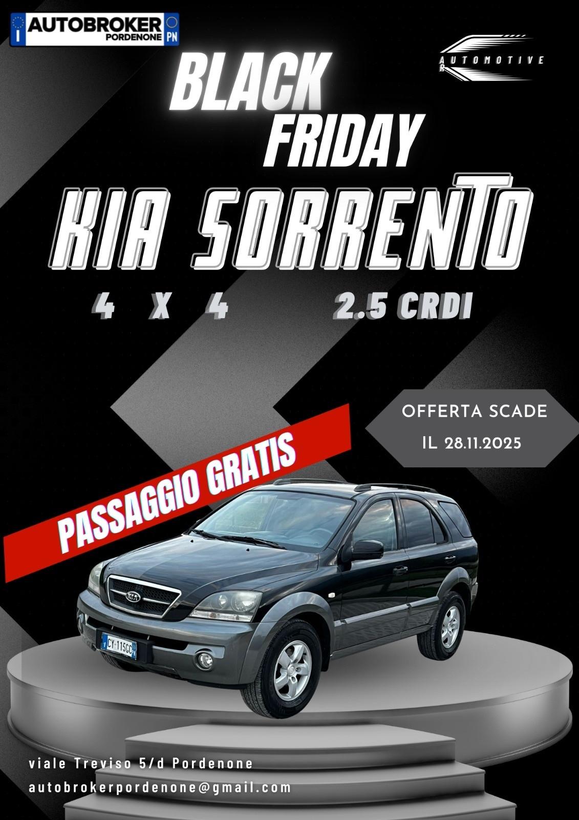 Kia Sorento 2.5 16V CRDI 4WD Active Class PASSAGGIO INCLUSO