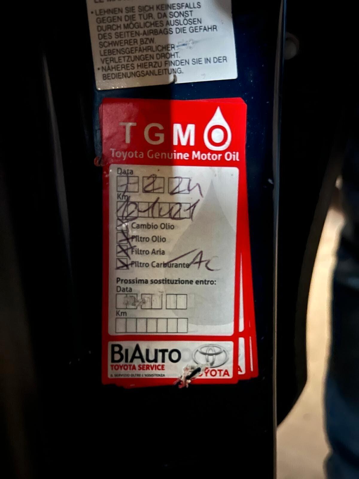 Toyota Yaris 1.0 5 porte Sol TAGLIANDATA TOYOTA CHILOMETRI CERTIFICATI