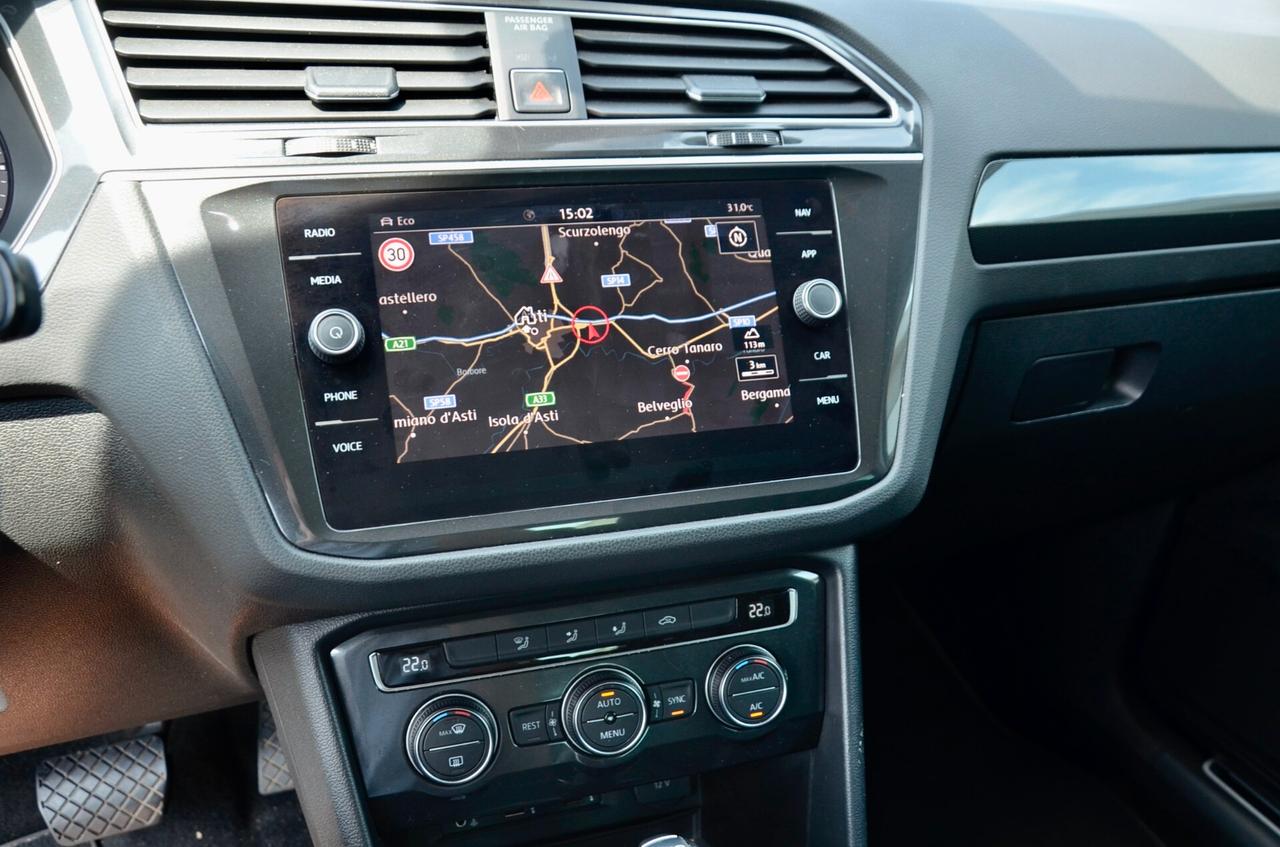 VOLKSWAGEN TIGUAN 2.0 TDI EXECUTIVE 150cv DSG, UNICOPROPRIETARIO, SERVICE VW, NAVI, RETROCAMERA, APPLE ANDROID, 18", PERMUTE