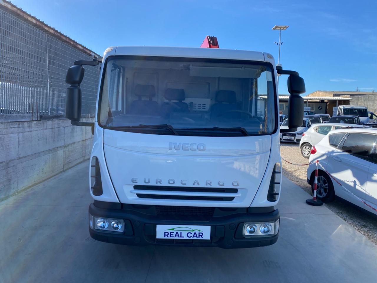 Iveco EuroCargo 75E17 Ribaltabile Più Gru