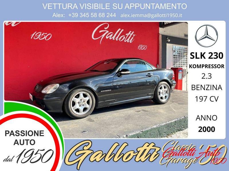 Mercedes-Benz SLK 230 Kompressor Evo 2.3 benzina 197cv