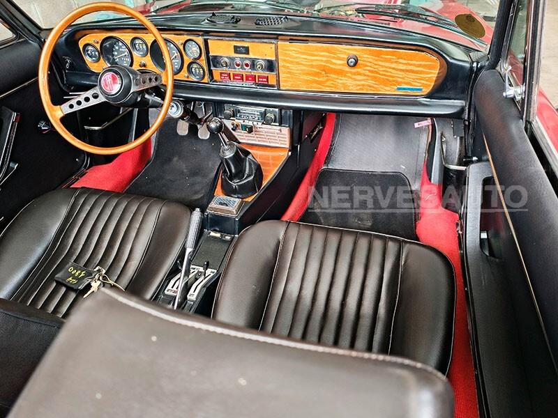Fiat 124 Spider 1800 – Rossa Interni Neri CRS Anno 1975