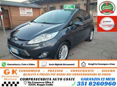 Ford Fiesta 1.4 5 porte Bz.- GPL Titanium, GARANZIA L.12 MESI, OK NEOPATENTATI