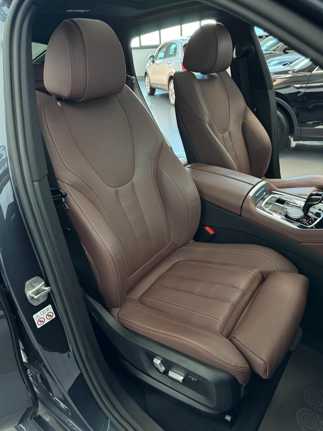 BMW X6 40d MSport Xdrive mhev 3.0cc 340cv Tagliandi Ufficiali Tetto Apribile