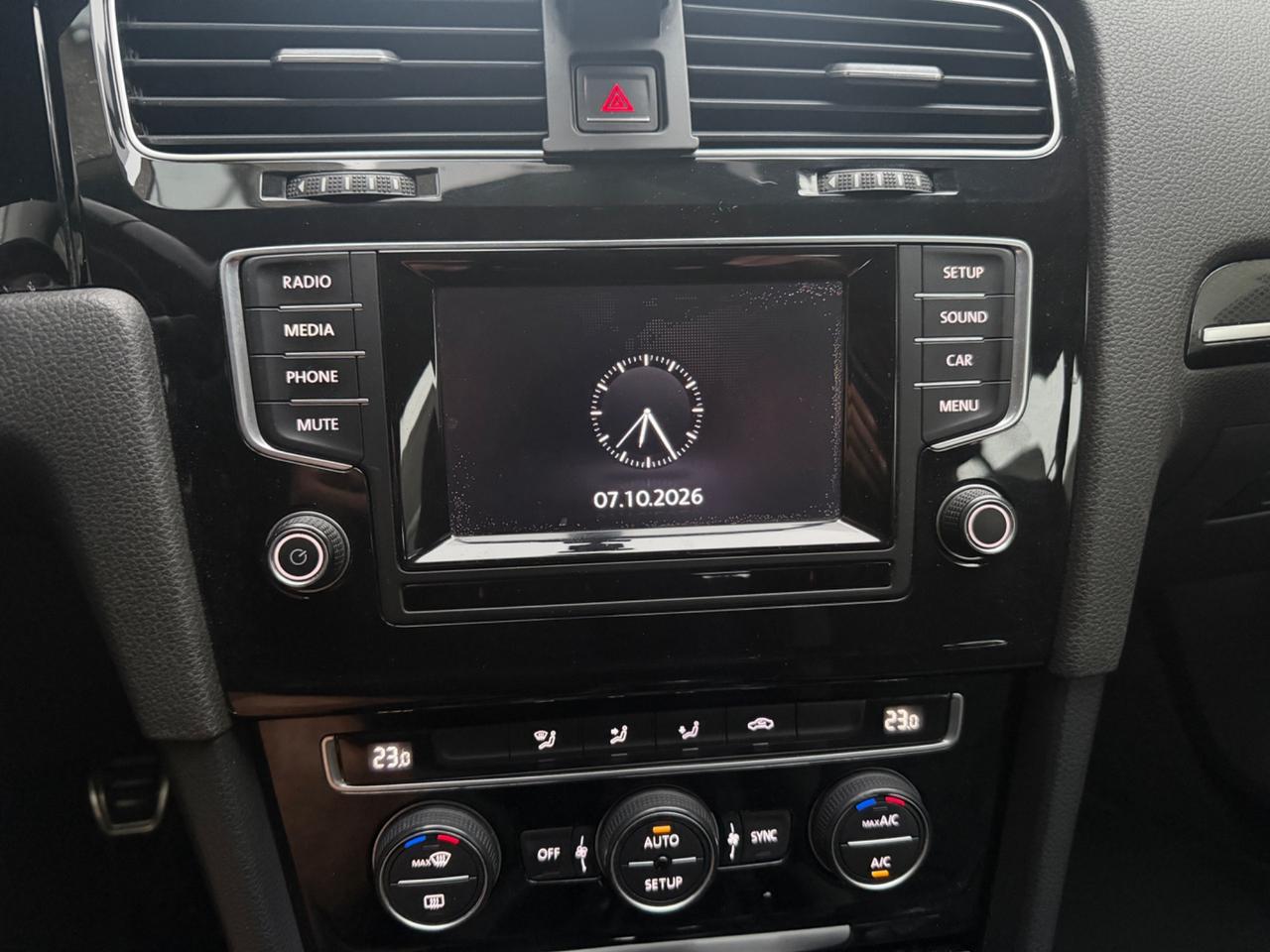 VW GOLF 7 2017 1.6TDI GANCIO TRAINO 1500KG