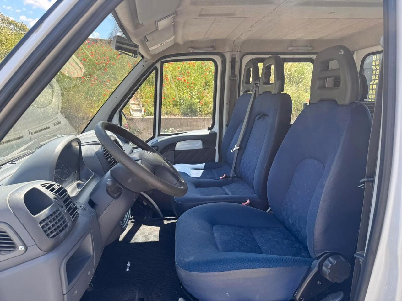 Fiat Ducato 15 2.3 JTD DOPPIA CABINA 7P CASSONE FISSO