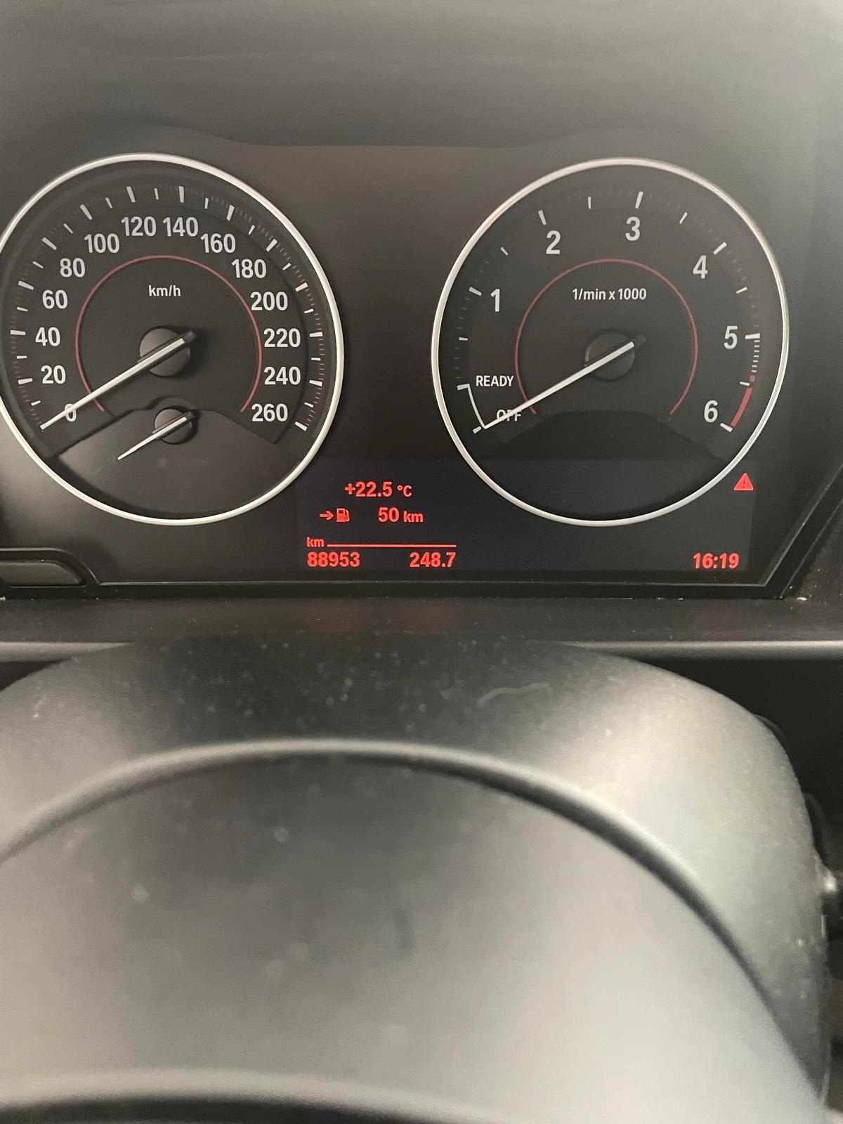 BMW 118 M-SPORT 5P 150cv AUTOMATICO UNICO PROPRIETARIO 88.000 KM