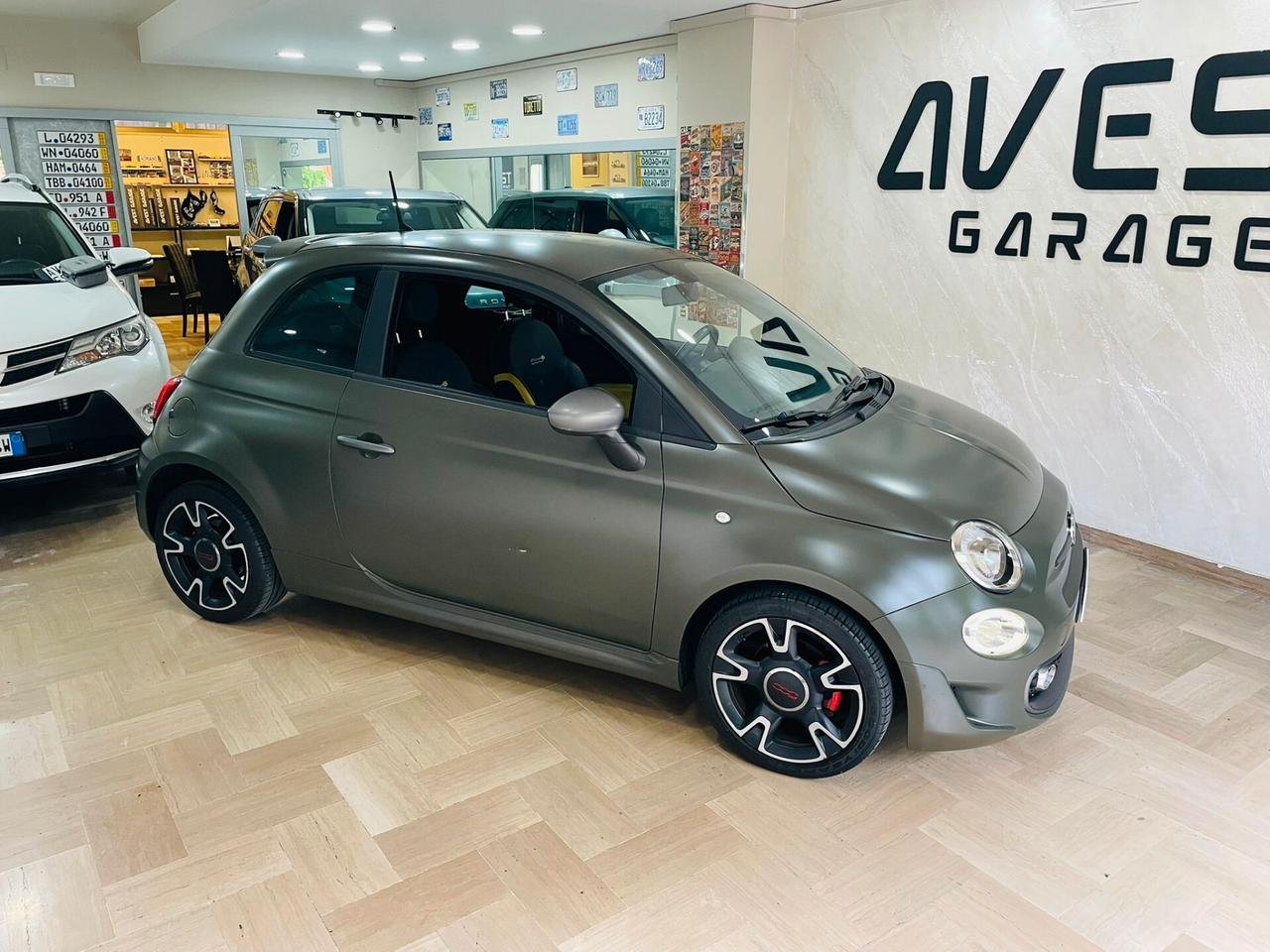 Fiat 500 S TwinAir Turbo 105 CV Riva Matt Olive Green