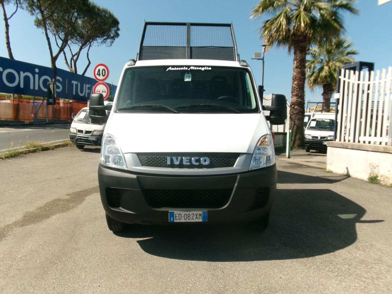 Iveco Daily 35C15 3000 150CV DOP CABINA 7POSTI RIBALTABILE TRILATERALE