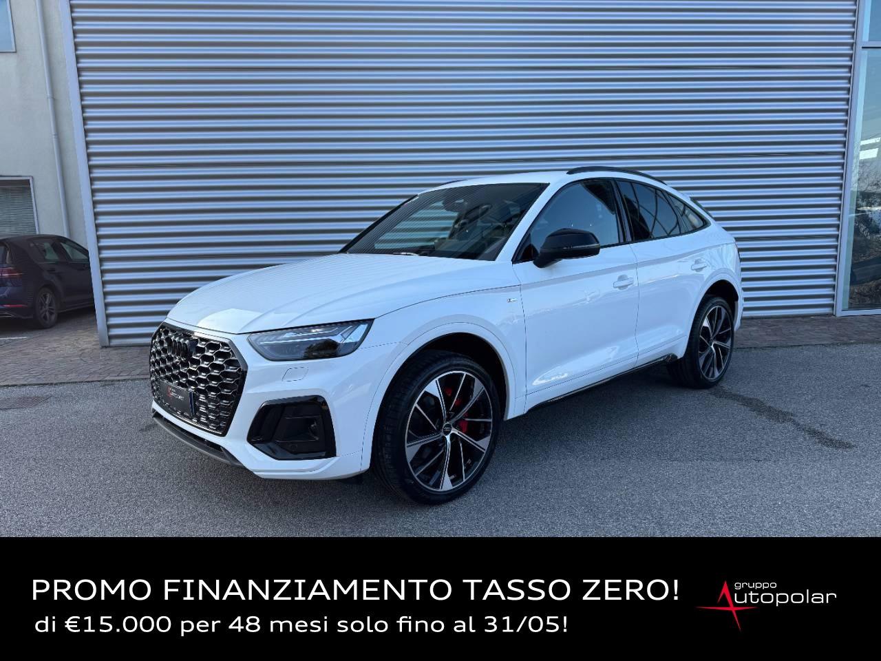 AUDI Q5 SPORTBACK 40 TDI MHEV QUATTRO S TRONIC IDENTITY BLACK
