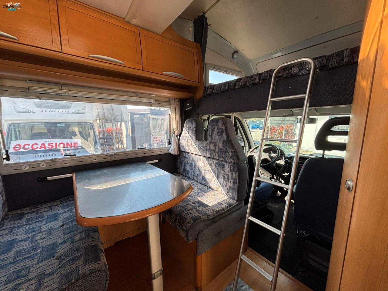 CI MIZAR 280 - MANSARDATO CON DINETTE FERRO DI CAVALLO IN CODA