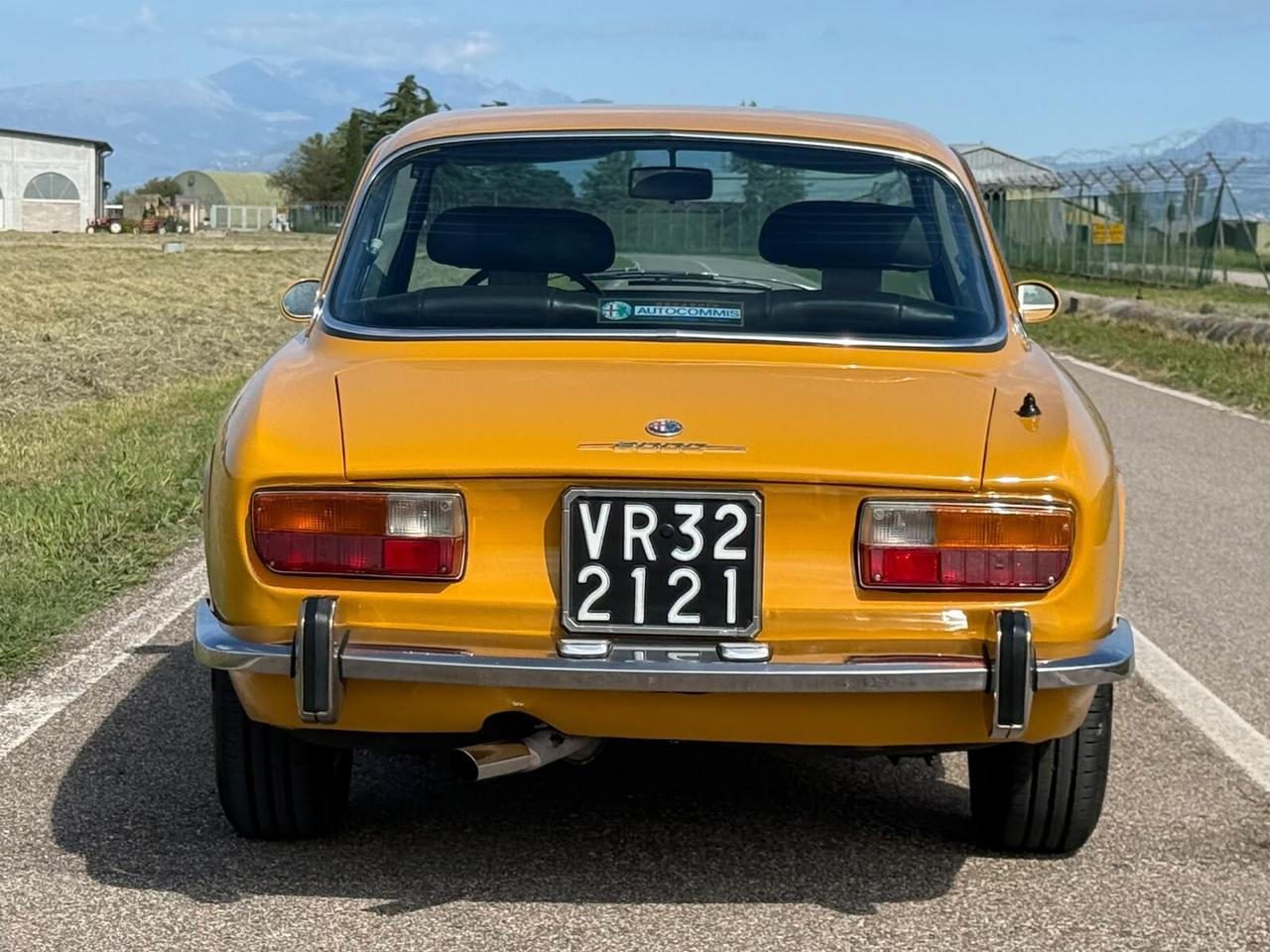 Alfa Romeo GT 2000 VELOCE "CERTIFICATA"