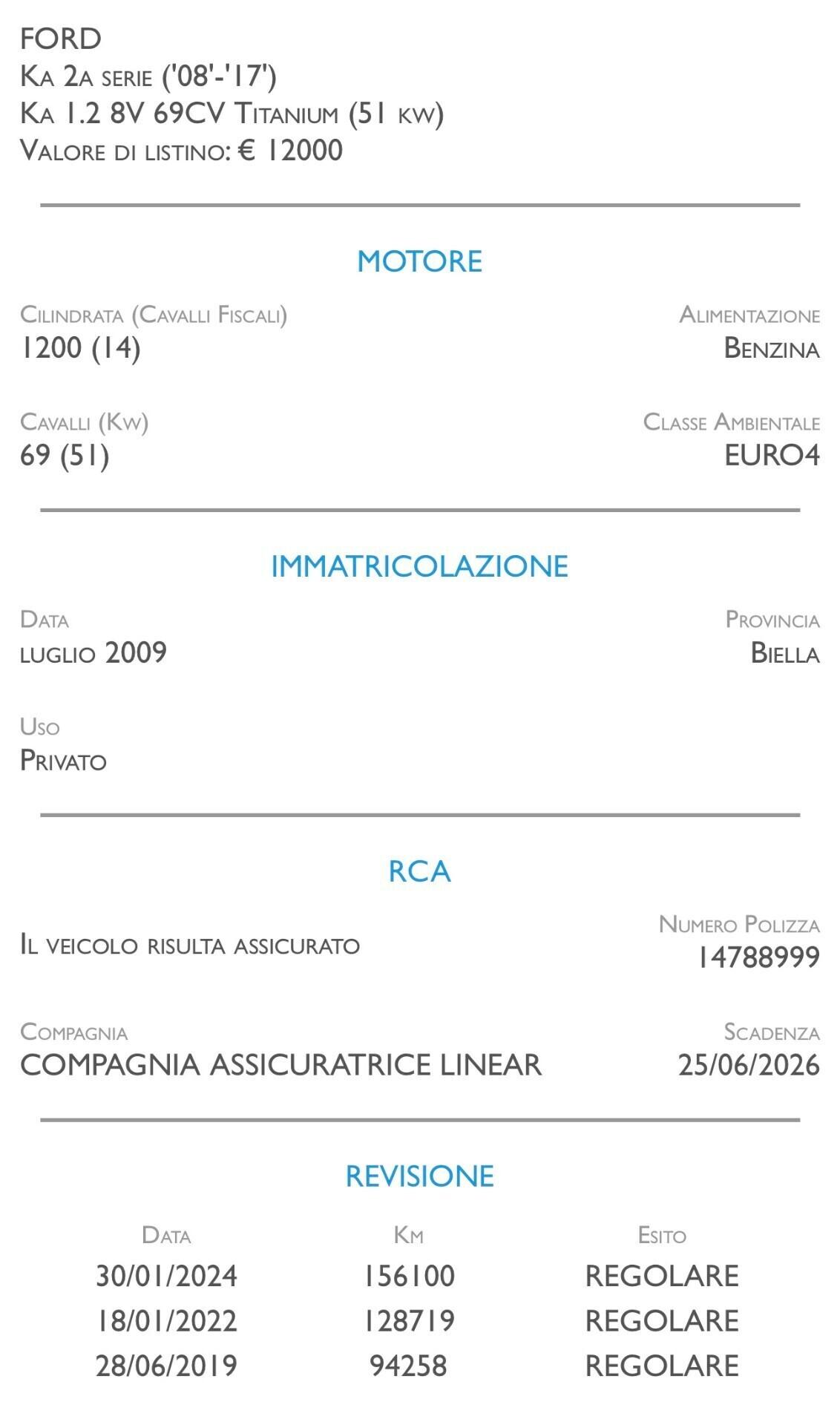 Ford Ka 1.2 8V 69CV Titanium - UNICO PROPRIETARIO