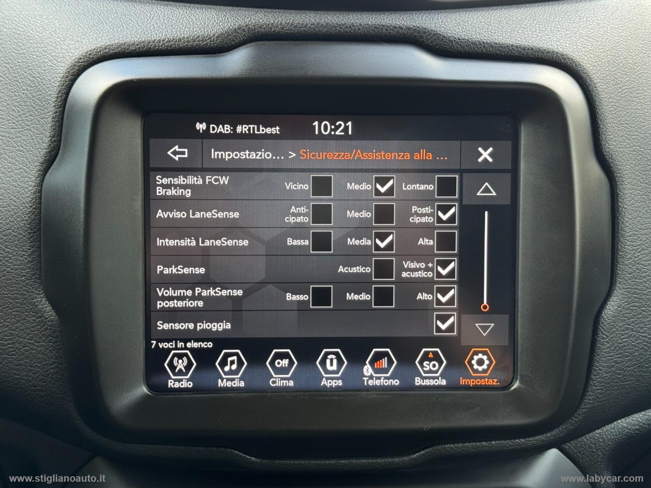 JEEP Renegade 1.6 Mjt 130CV Limited TETTO NERO