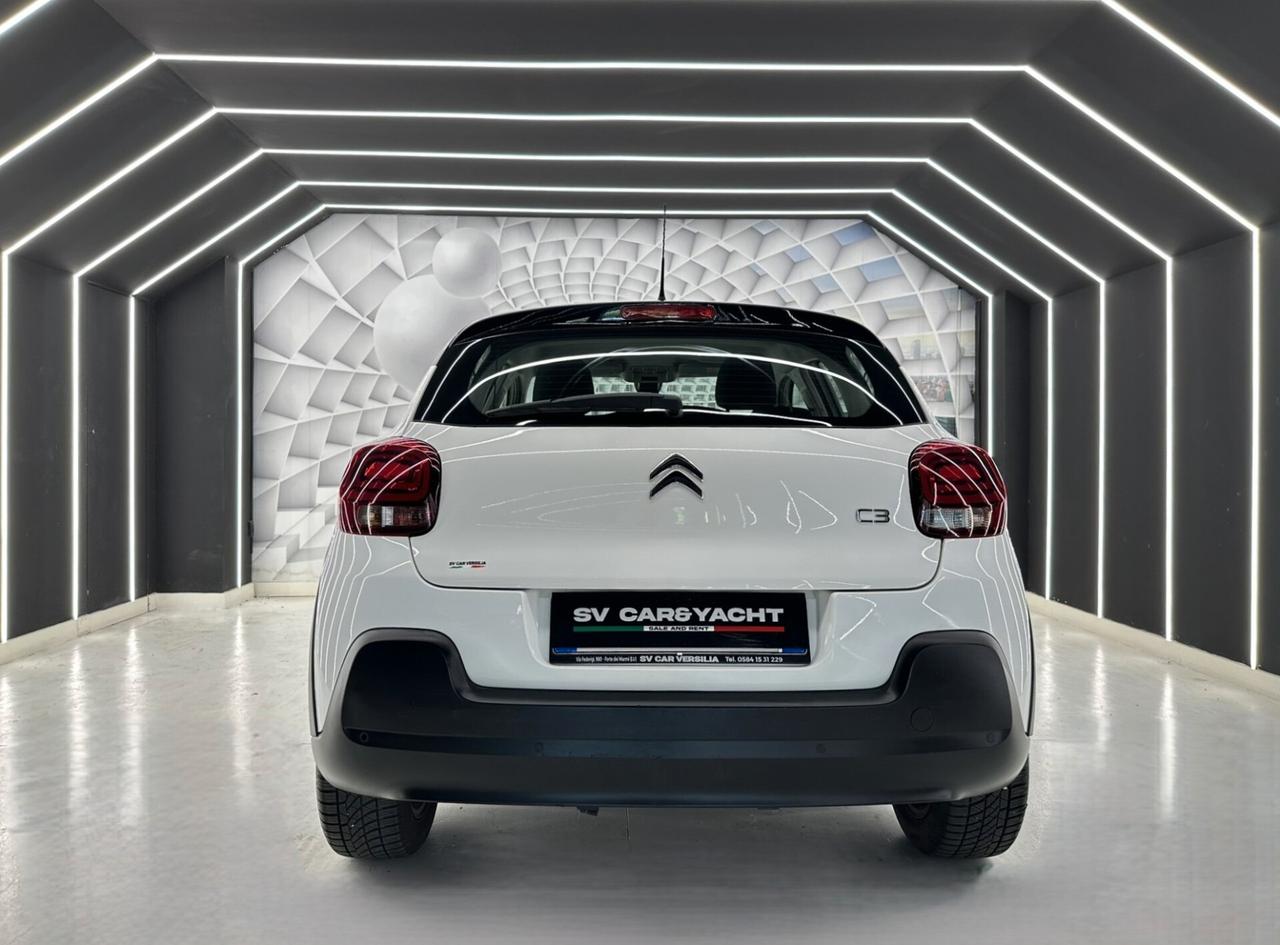 Citroen C3 1.2 110CV-CAMBIO AUTOMATICO-KM CERTIFICATI-PERMUT