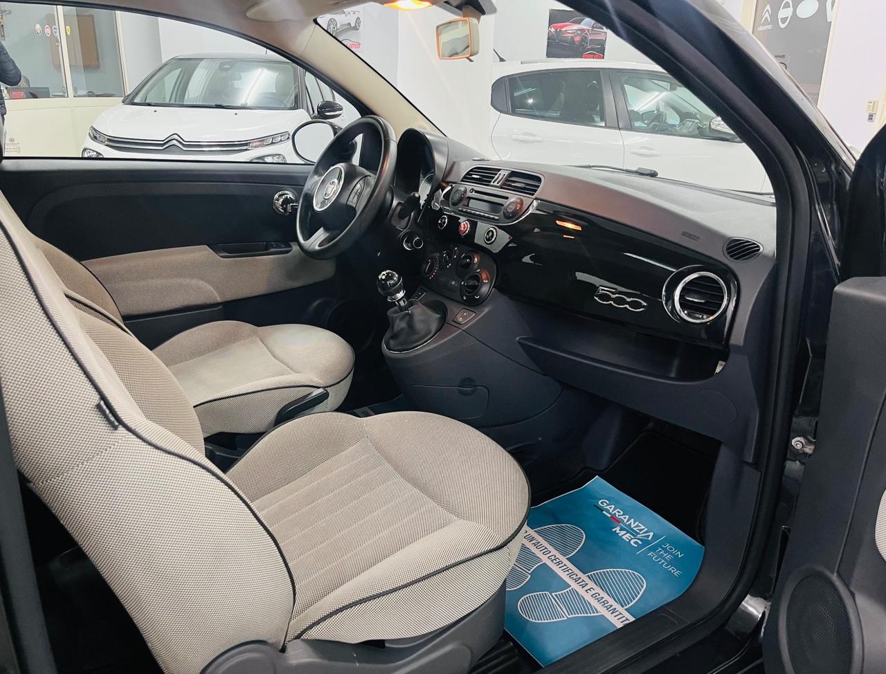 Fiat 500 1.2 Lounge 69cv anno 2012