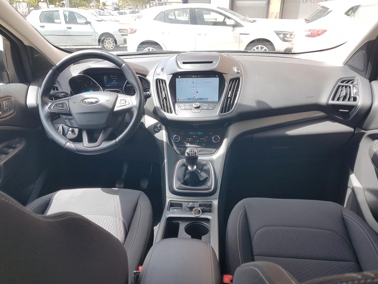 FORD KUGA 1500 TDCI 120 CV NAVI KM CERTIFICATI