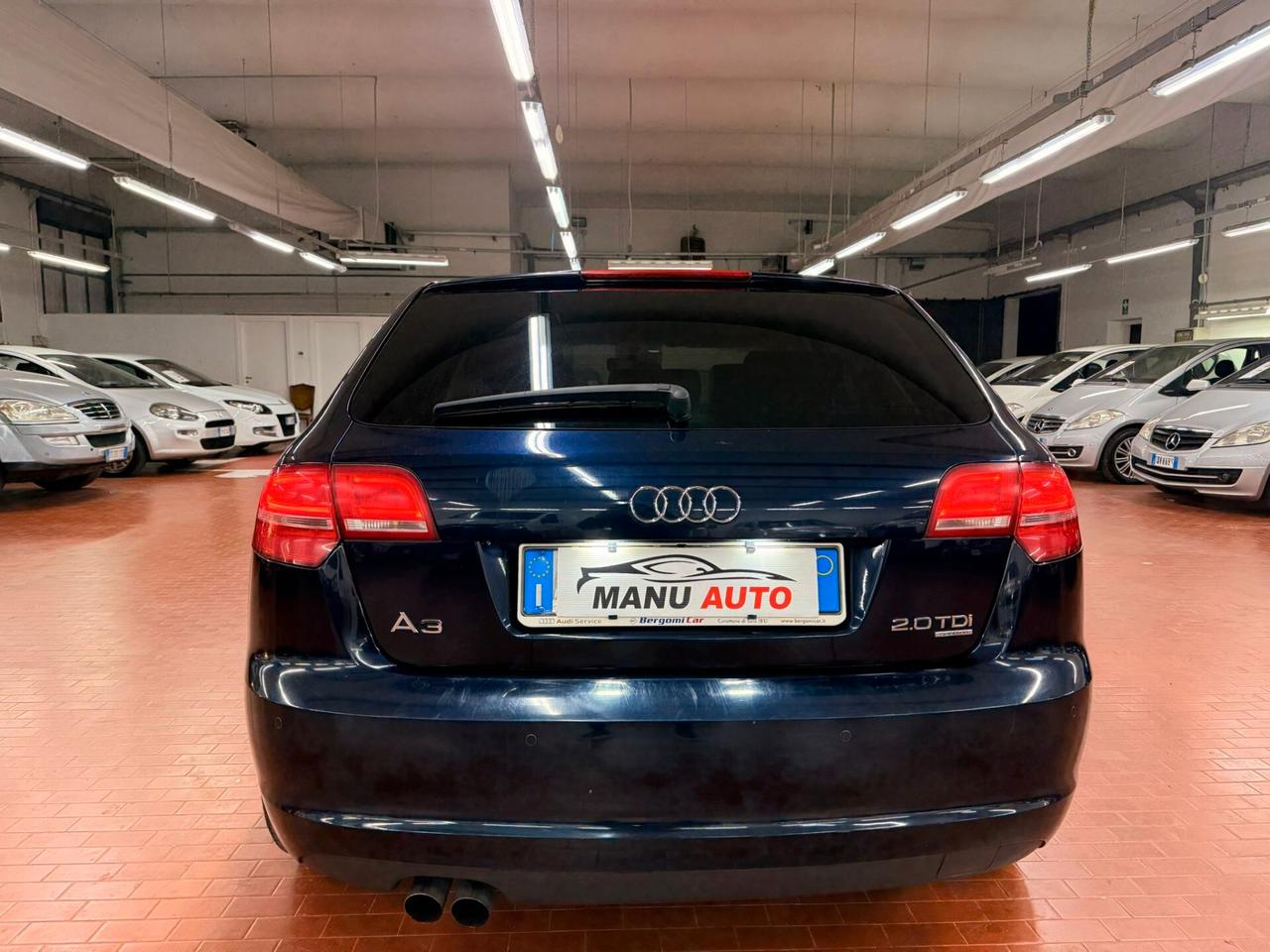 Audi A3 2.0 TDI 140cv 6 Marce Quattro ok Neopatentati