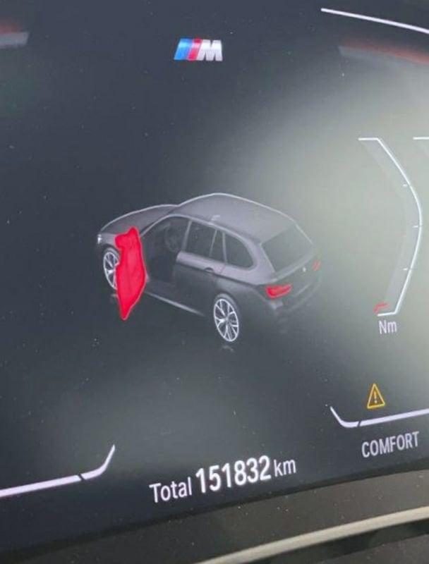 BMW Serie 5 520d xDrive M Sport Auto MH48V Touring ** IVA ESPOSTA **