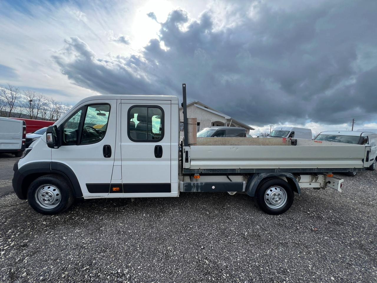 Peugeot Boxer Doppia Cabina 7POSTI con Cassone aperto 2.2 HDi 160cv