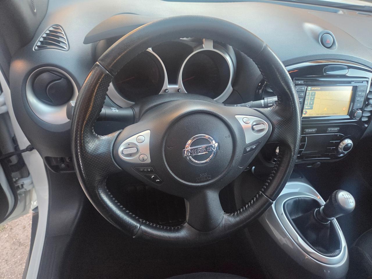 NISSAN JUKE BIANCO PERLA 1.5 NAVIG TELEC KMCERTIF