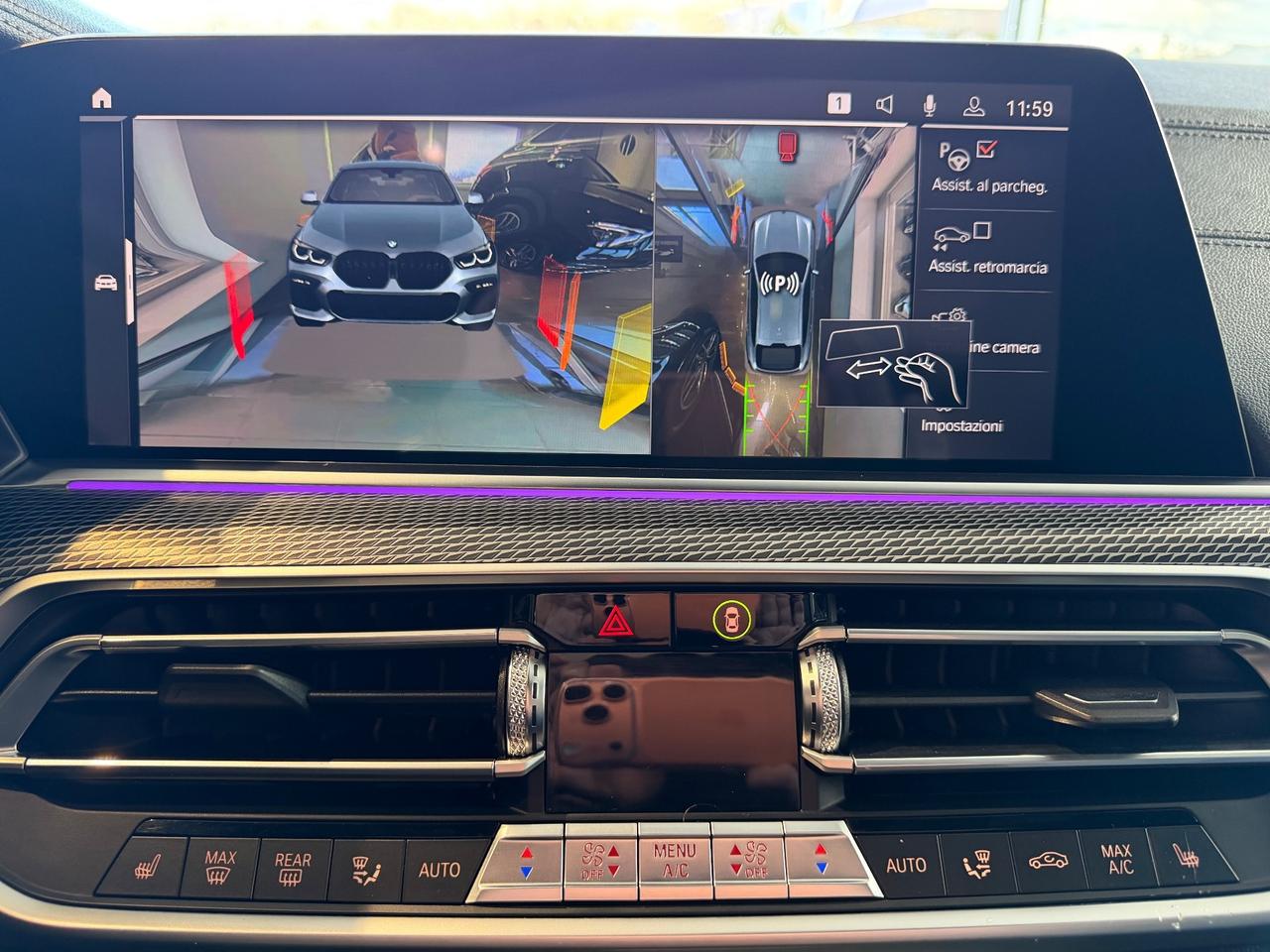 Bmw X6 xDrive30d Msport tetto apribile full in garanzia