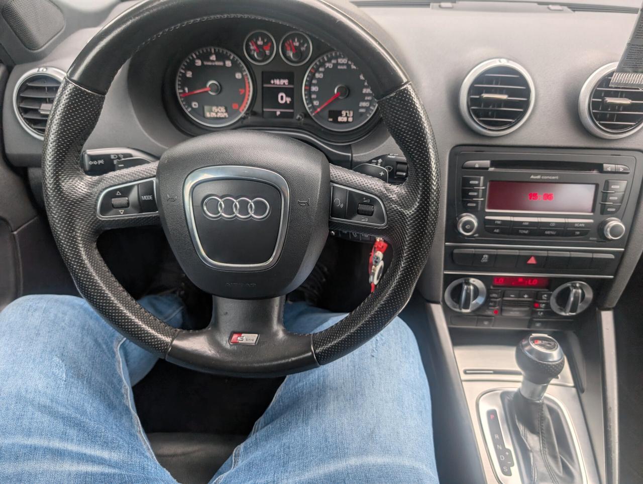 Audi A3 SPB 2.0 16V TFSI quattro S tronic Ambition UNICO PROPR TAGL. CERT.