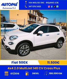 Fiat 500X 4x4 2.0 MultiJet 140 CV Cross Plus