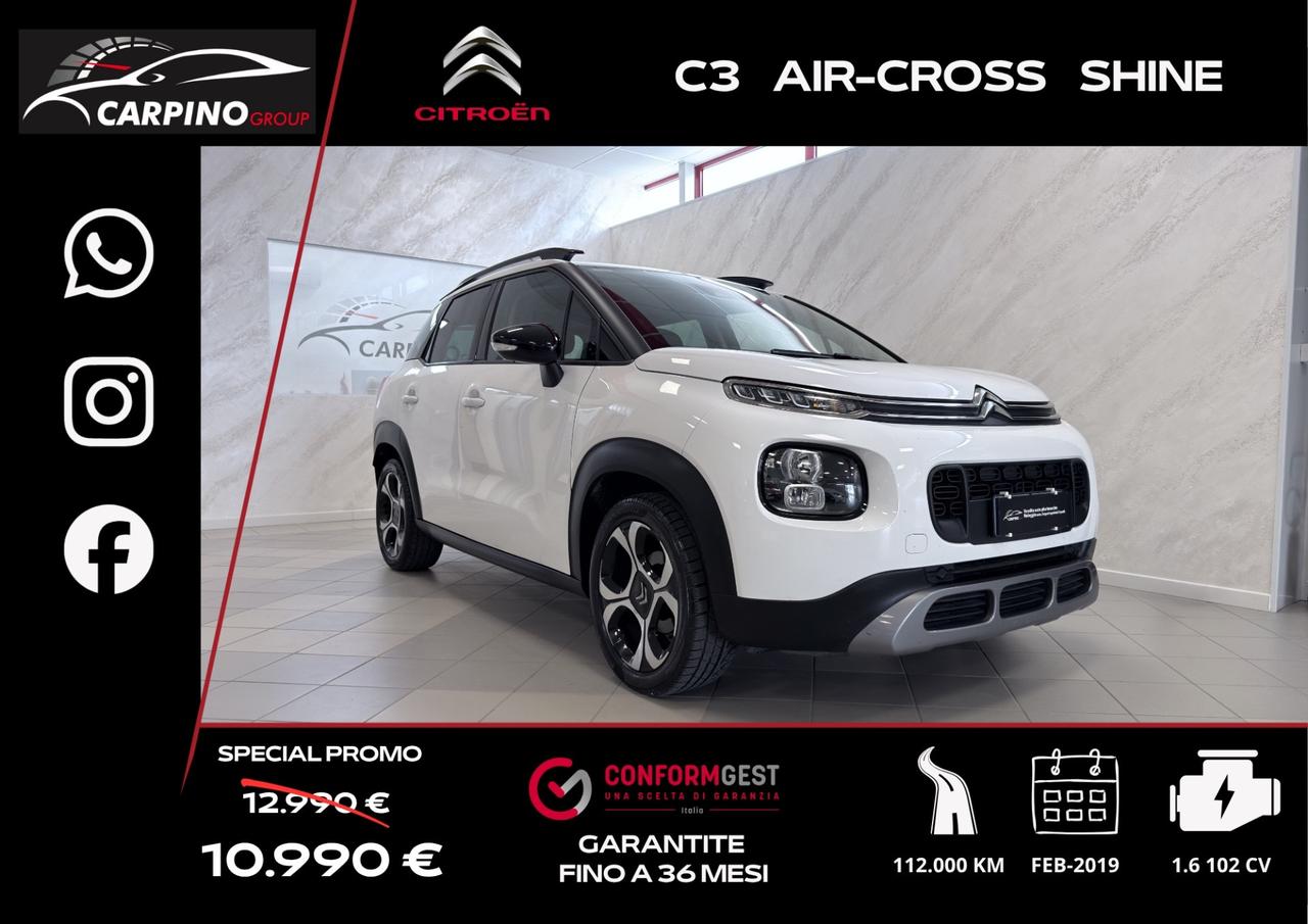 Citroen C3 Aircross BlueHDi 100 S&S Shine