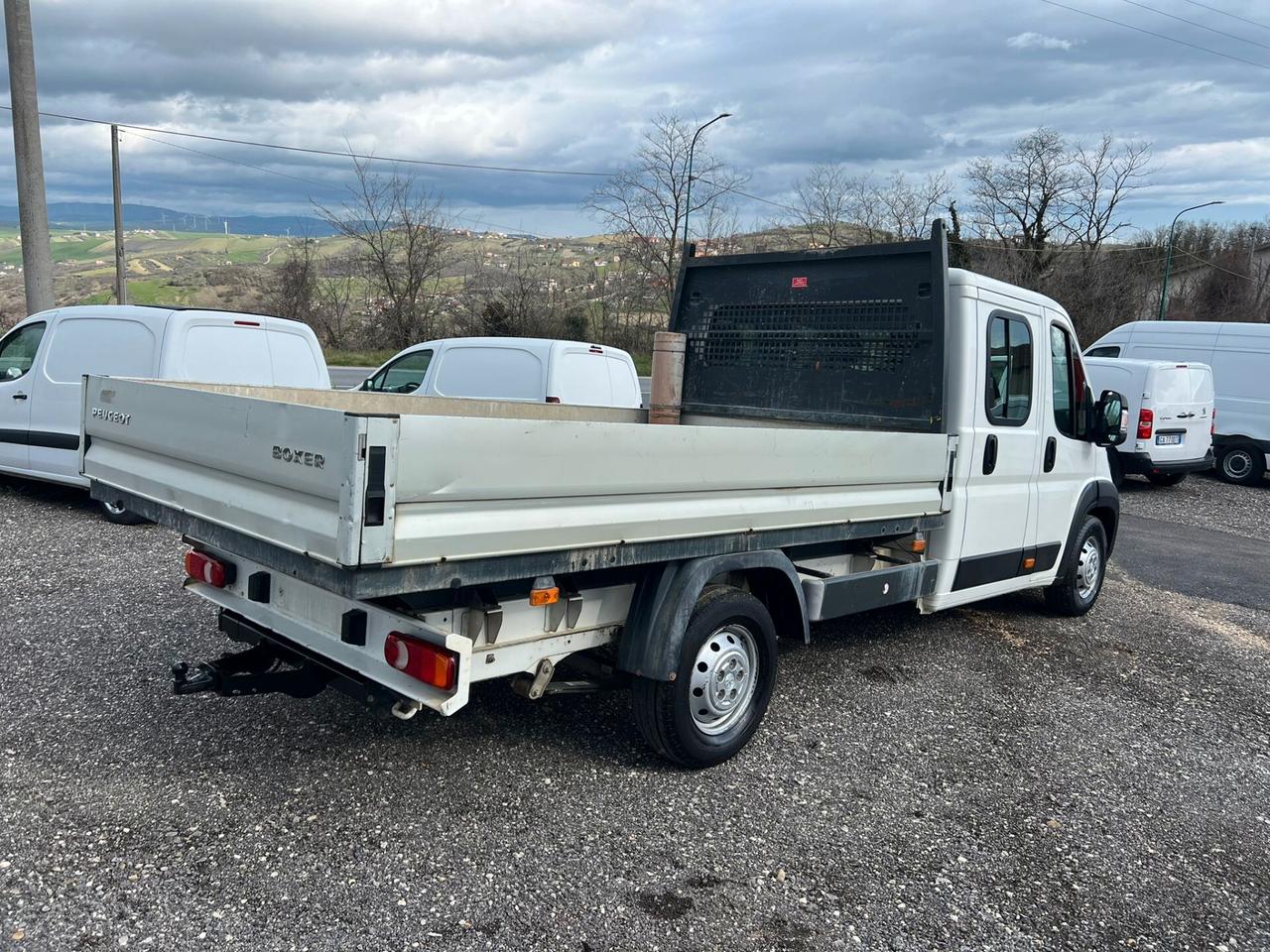 Peugeot Boxer Doppia Cabina 7POSTI con Cassone aperto 2.2 HDi 160cv