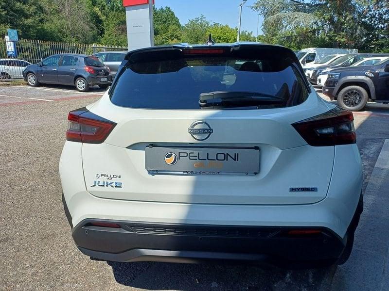 Nissan Juke 1.6 hev N-Connecta R19-TETTO NERO-KM CERTIFICATI
