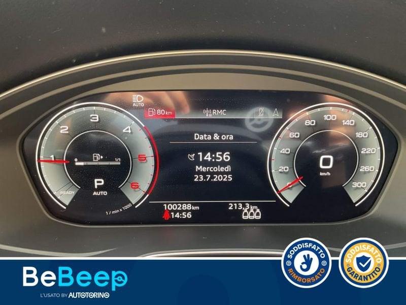 Audi Q5 SPORTBACK 50 3.0 TDI MHEV 48V S LINE QUATTRO TI