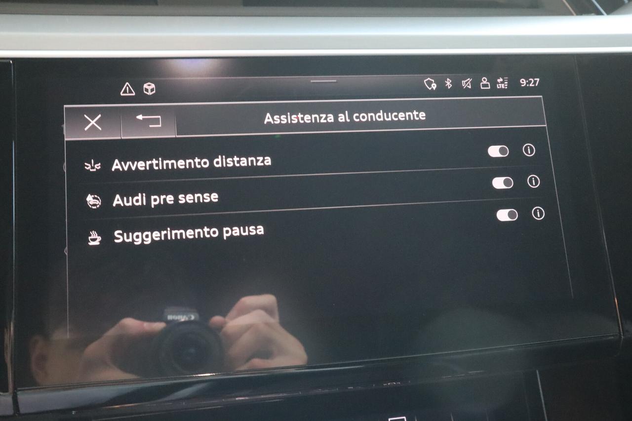 Audi eTron 55 408 CV QUATTRO S-LINE GANCIO 360 CAMERA MEMORY 21"