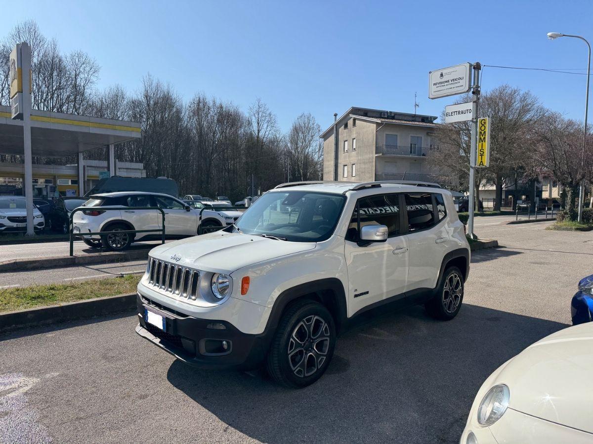 JEEP - Renegade - 2.0 Mjt 140 CV 4WD AD. Limited #1PROPRIETARIO