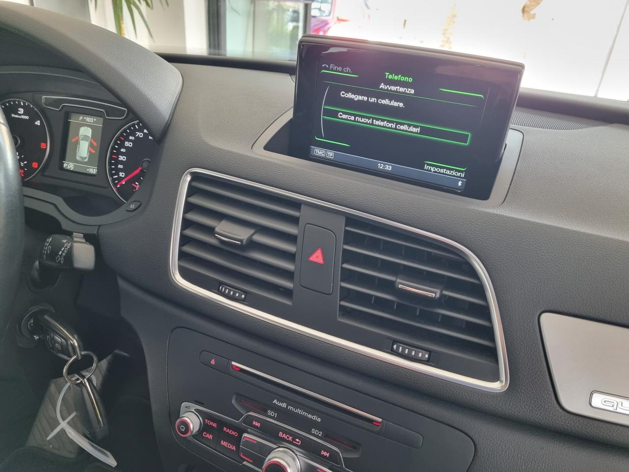 Audi Q3 2.0 TDI 184 CV Quattro TAGLIANDI AUDI