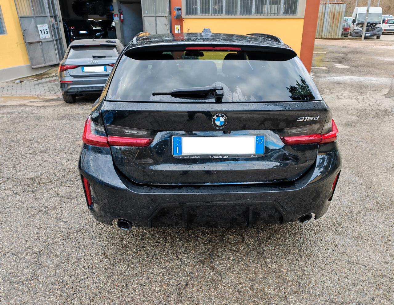 Bmw 318D Touring Msport Incidentata/Sinistrata