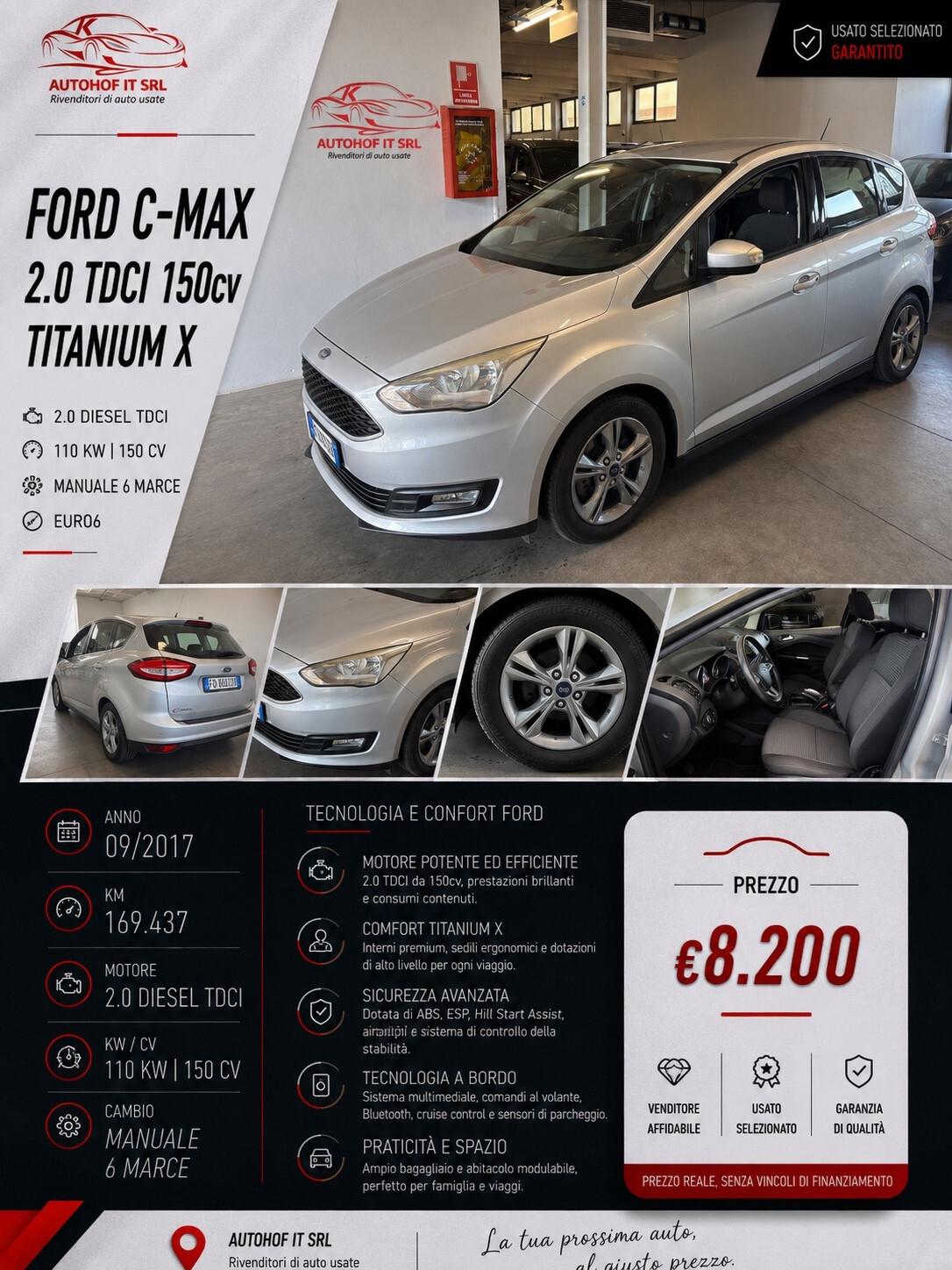 Ford C-Max C 2.0 TDCI 150CV Titanium X