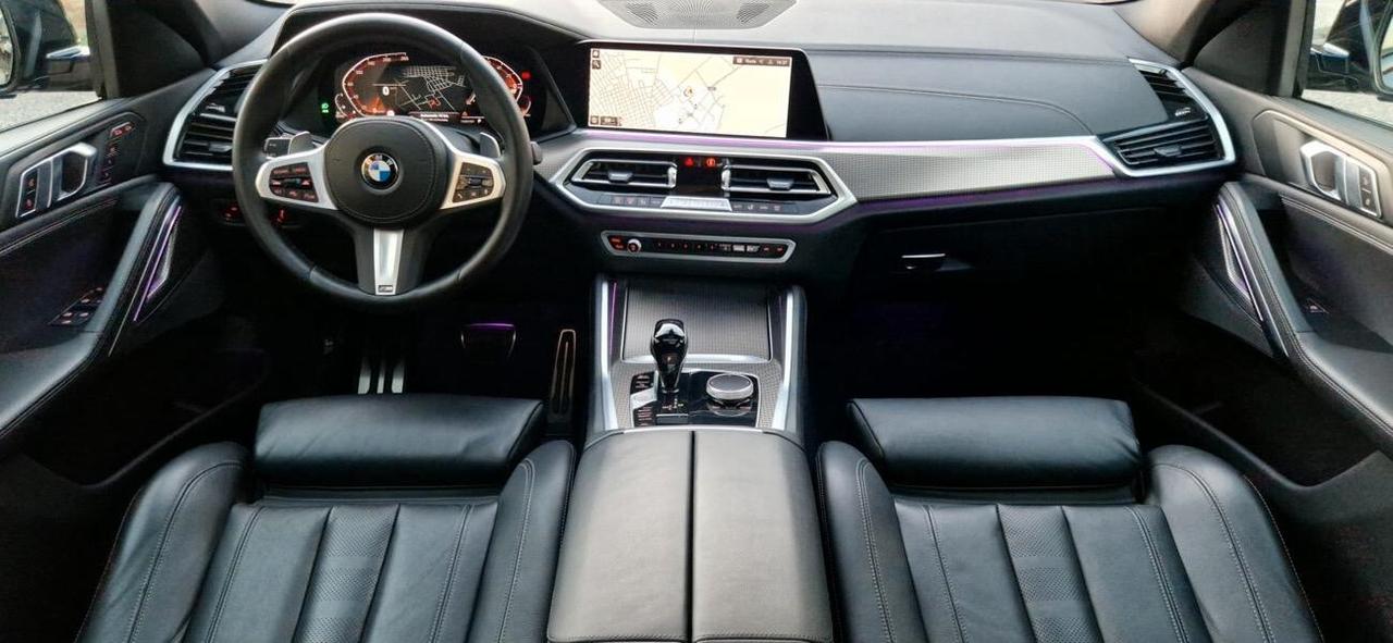 Bmw X6 40d 48V XDrive 340Cv Msport Solo 98000Km