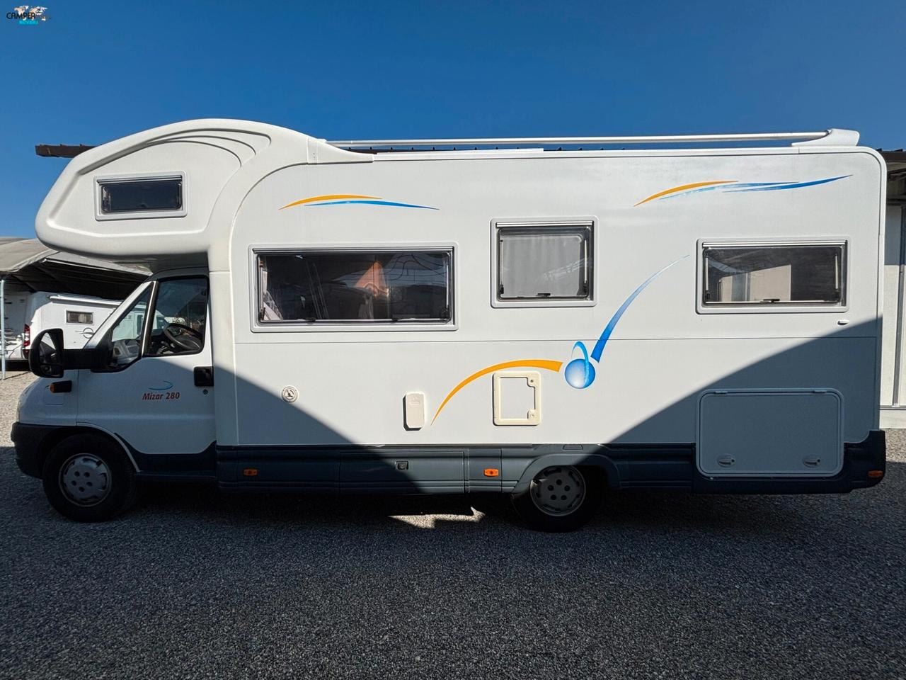 CI MIZAR 280 - MANSARDATO CON DINETTE FERRO DI CAVALLO IN CODA