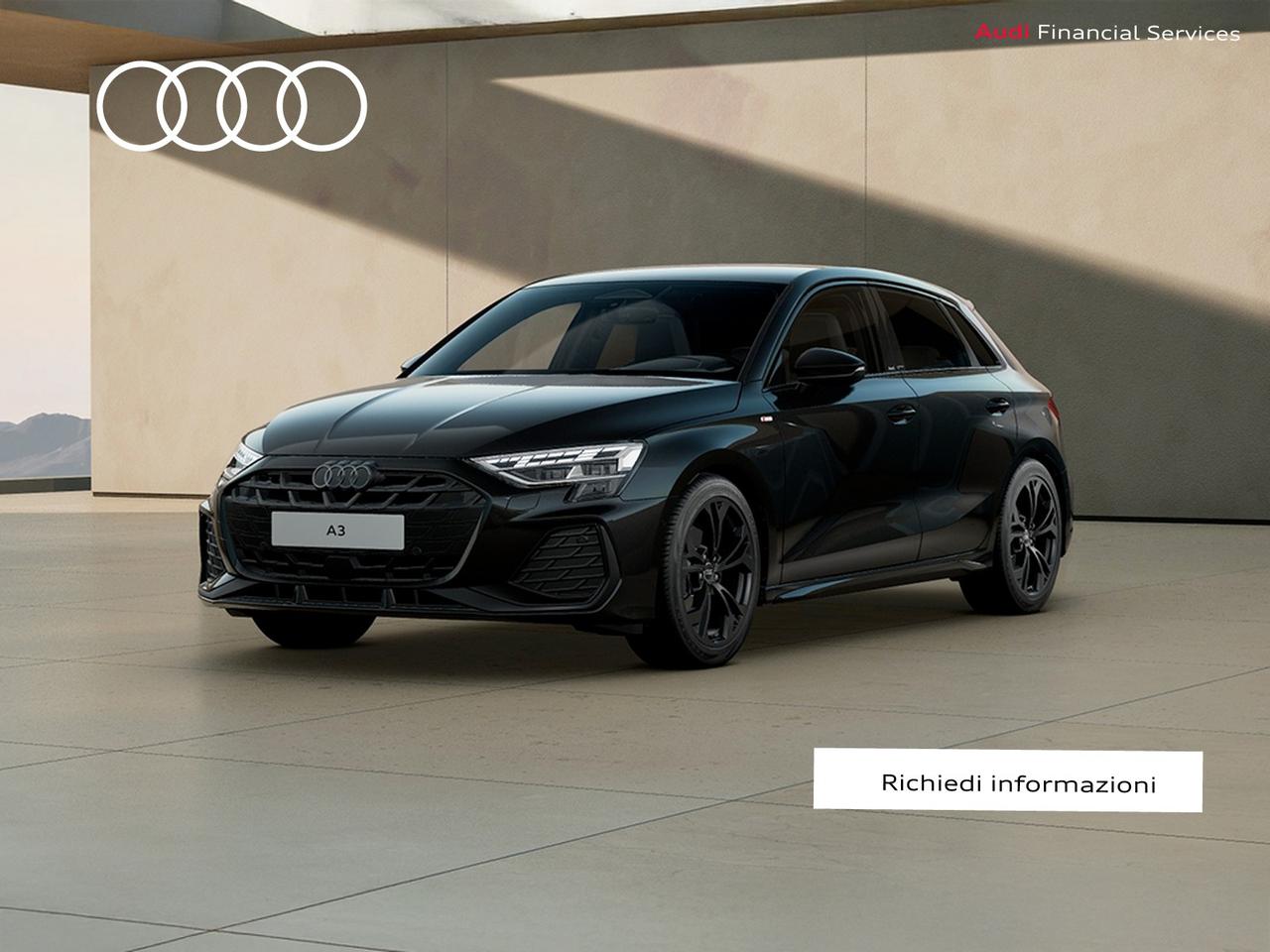 Audi A3 sportback 2.0 tdi s line edition 150cv s-tronic