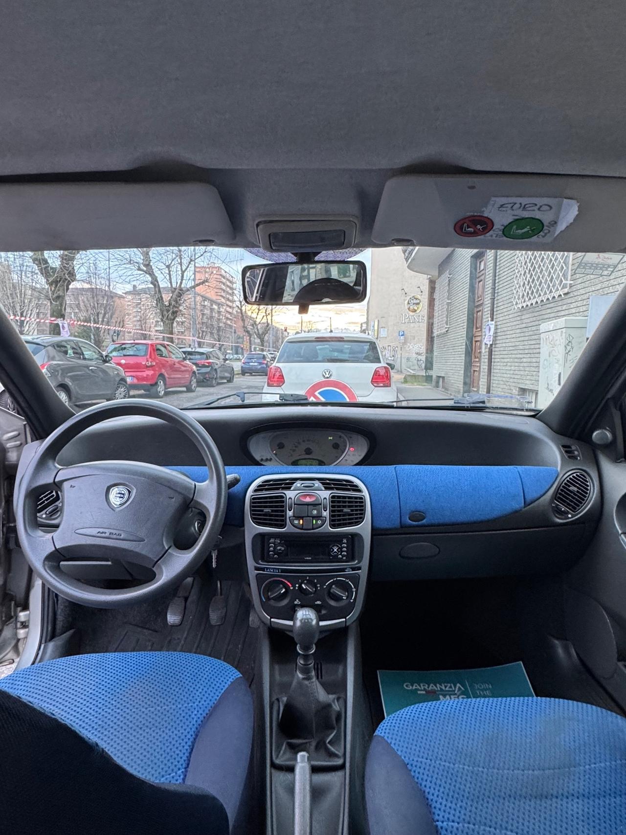 Lancia Y 1.2 60 cv benz Elefantino Blu