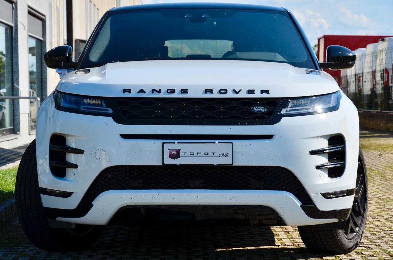 LAND ROVER RANGE ROVER EVOQUE 2.0d i4 MHEV R-DYNAMIC HSE AWD 150cv AUTO, UNICOPROPRIETARIO, PERFETTA, UFF ITALIANA, EURO 6D, NAVI, RETROCAMERA, 20", PERMUTE