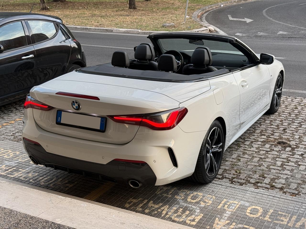 Bmw 420 i M Sport Cabrio full optional prezzo reale no vincolo finanziamento air scarf leve al volante
