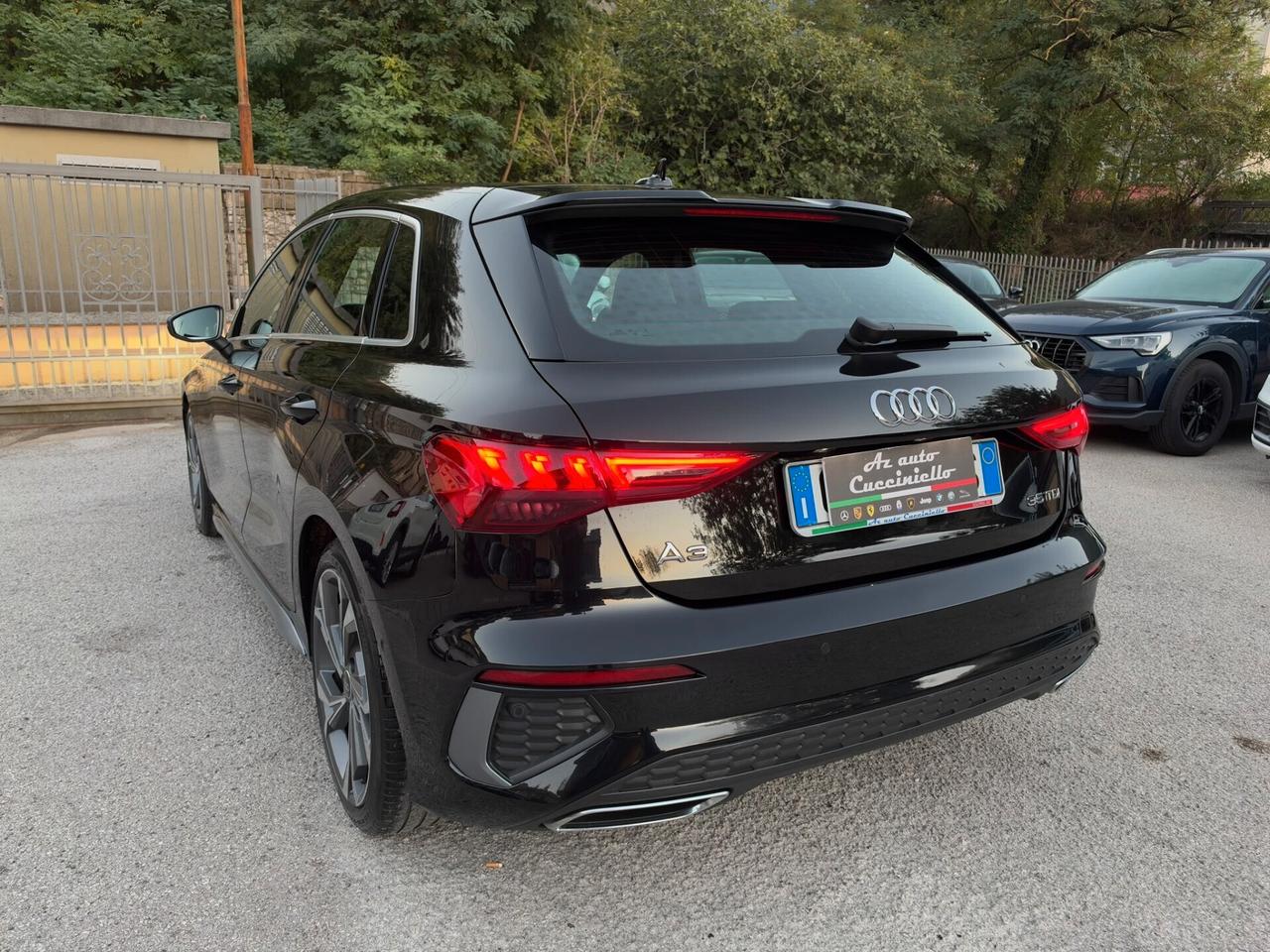 Audi A3 SPB 35 TDI 150 CV - S-LINE - S-TRONIC MY 22 FULL PELLE- MATRIX