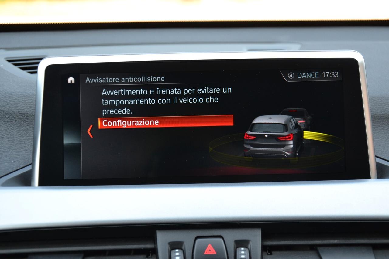 Bmw X1 1.5D 116CV AUTOMATICA PREZZO SENZA VINCOLI UNIPRO' ITALIANA FATTURABILE GARANZIA 12M TAG