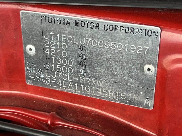 TOYOTA Land Cruiser LJ 70 2.4td cabrio [Restaurata]