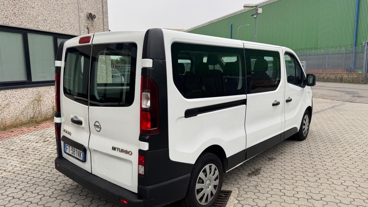 OPEL VIVARO 1.6 Biturbu 125CV 6 POSTI PASSO LUNGO